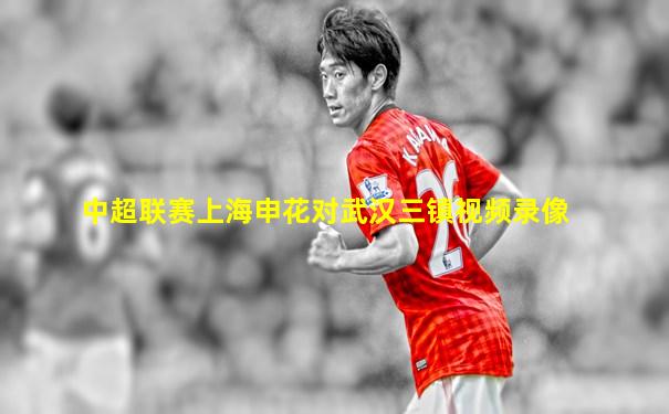 中超联赛上海申花对武汉三镇视频录像