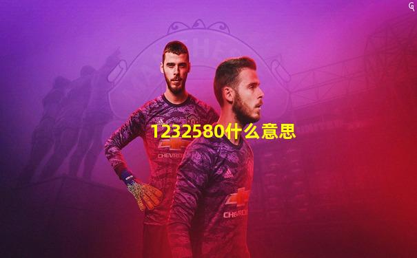 1232580什么意思