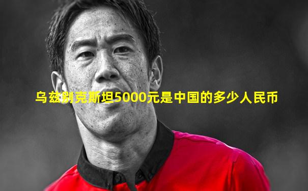 乌兹别克斯坦5000元是中国的多少人民币