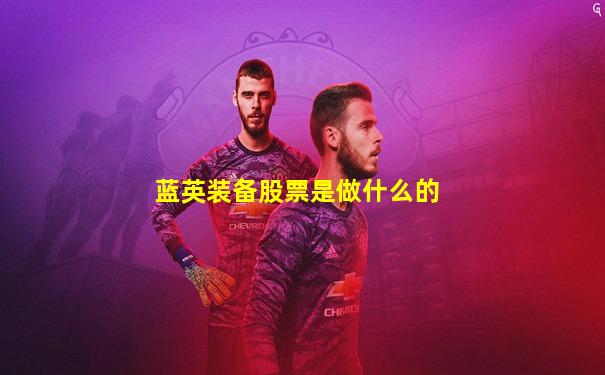 蓝英装备股票是做什么的