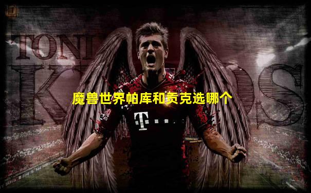 魔兽世界帕库和贡克选哪个
